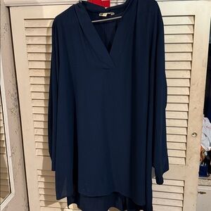 Terra & Sky Deep Blue Blouse